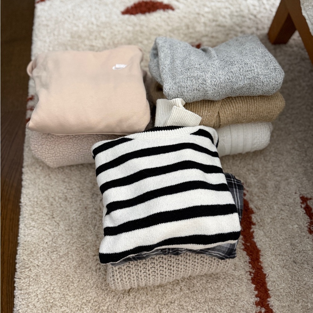 8 Sweaters Bundle